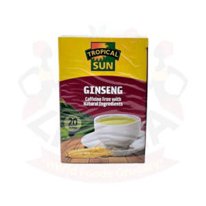 Tropical SUN Ginseng Tea Bags Online in the UK